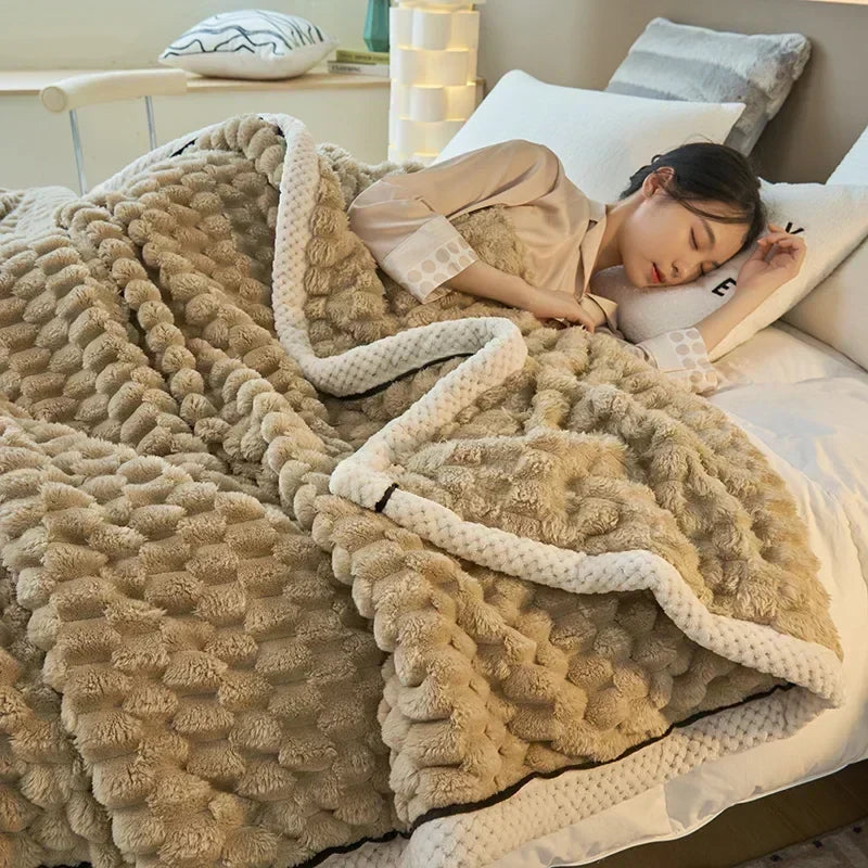 KnusseLuxe | Warmte Flanellen Deken voor Cozy Avonden