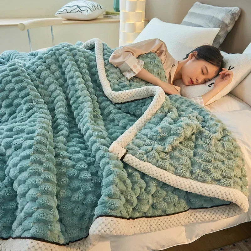 KnusseLuxe | Warmte Flanellen Deken voor Cozy Avonden