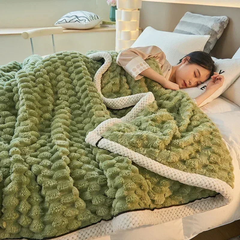 KnusseLuxe | Warmte Flanellen Deken voor Cozy Avonden
