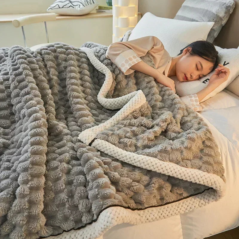 KnusseLuxe | Warmte Flanellen Deken voor Cozy Avonden