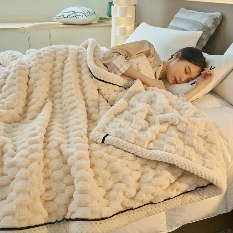 KnusseLuxe | Warmte Flanellen Deken voor Cozy Avonden