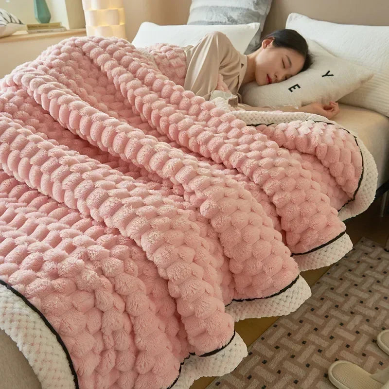 KnusseLuxe | Warmte Flanellen Deken voor Cozy Avonden