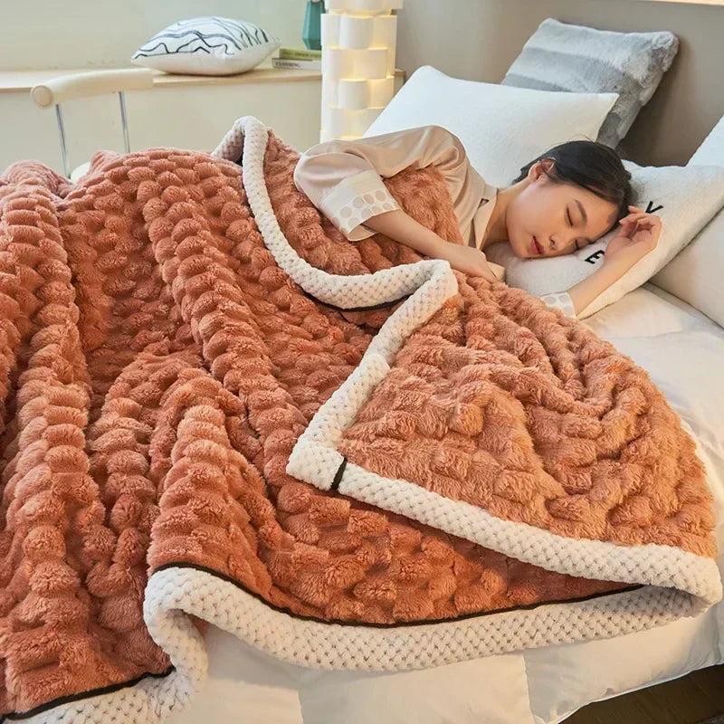 KnusseLuxe | Warmte Flanellen Deken voor Cozy Avonden