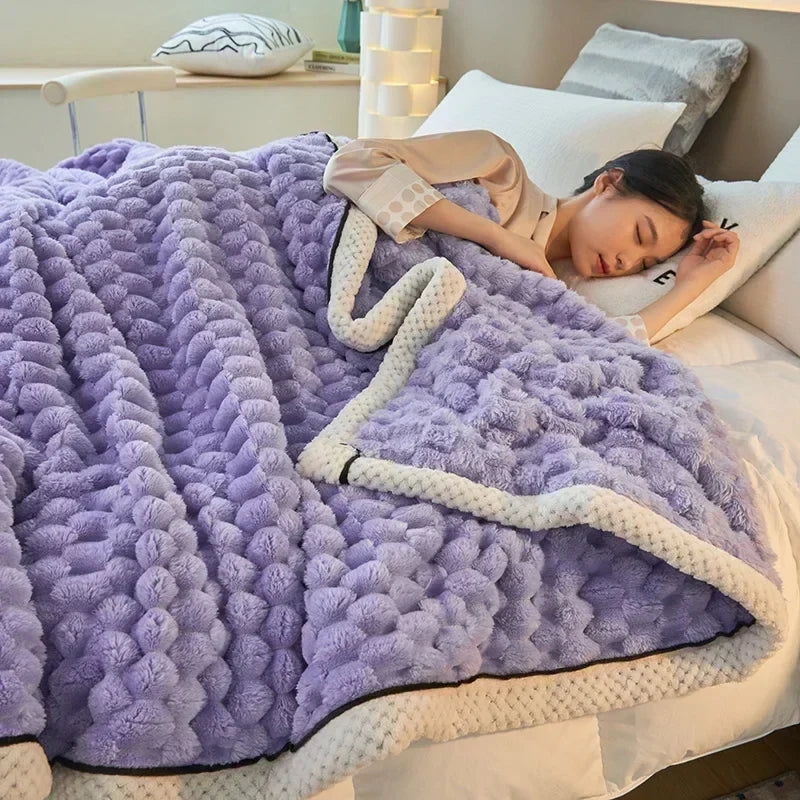 KnusseLuxe | Warmte Flanellen Deken voor Cozy Avonden